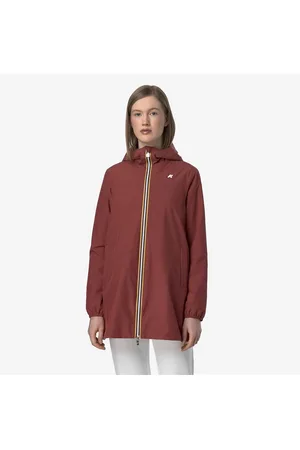 K-Way Sophie Stretch Poly Jersey Mid-Length Windbreaker