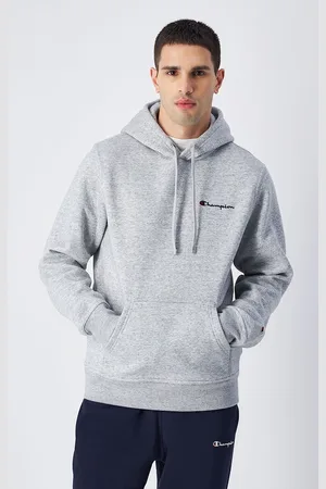 Champion Small Logo Hoodie in Cotton Mix
