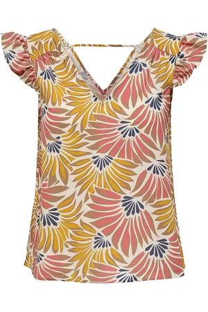 ONLY Short Sleeve Printed Blouse