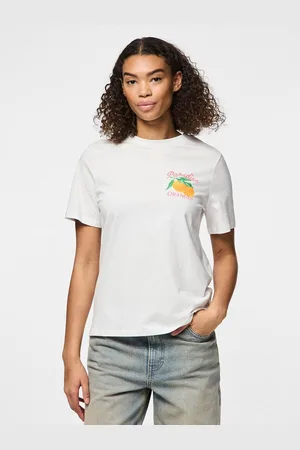 Pieces® Printed Short Sleeve T-Shirt