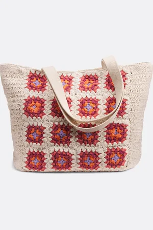 La Redoute Cotton Crochet Tote Bag