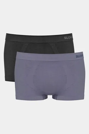 Sloggi Pack of 2 Hipsters in Plain Cotton Mix