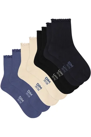 Dim Pack of 4 Pairs of Crew Socks