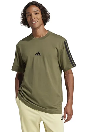 adidas Essential 3-Stripes Short-Sleeved T-Shirt