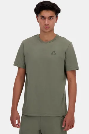 Le Coq Sportif Tonal Logo T-Shirt with Short Sleeves