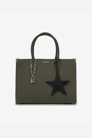 The Kooples MING Fabric Tote Bag