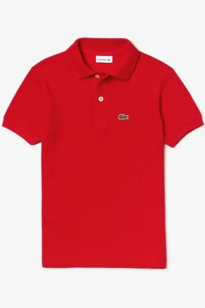 Lacoste Cotton Polo Shirt with Short Sleeves