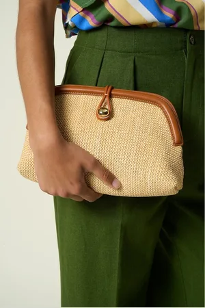 Petite Mendigote Summer Raffia Bag