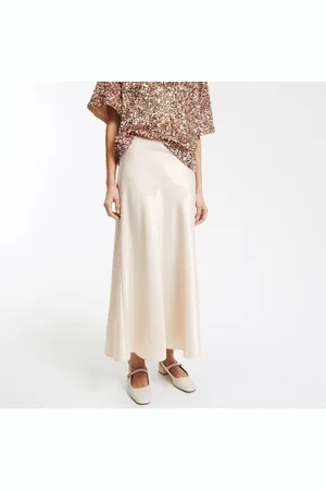 La Redoute Signatures Marion Maxi Skirt in Iridescent Satin