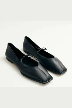 ALOHAS Sway Leather Ballet Pumps