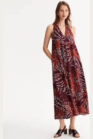 ANNE WEYBURN Floral Full Maxi Dress