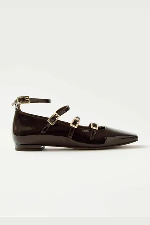 ALOHAS Luke Mary Jane Ballet Pumps in Leather