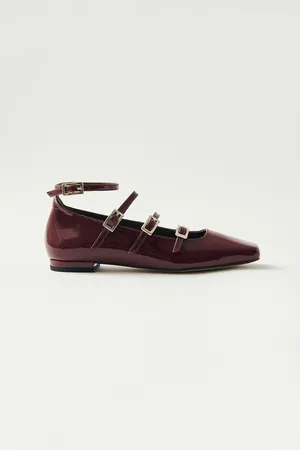 ALOHAS Luke Mary Jane Ballet Pumps in Leather