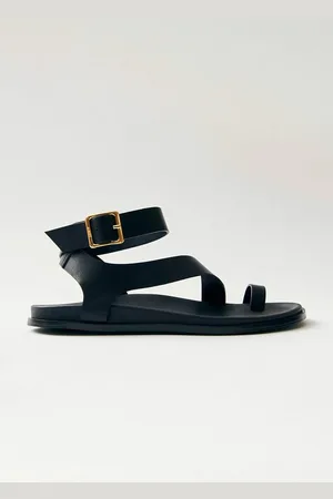 ALOHAS Myles Leather Sandals with Toe Loop