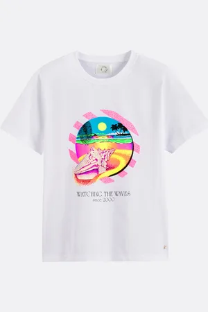 Des Petits Hauts Printed Slogan T-Shirt, Short Sleeves, JERAFI