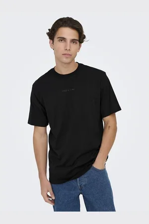 Only & Sons Logo Print T-Shirt in Regular Fit