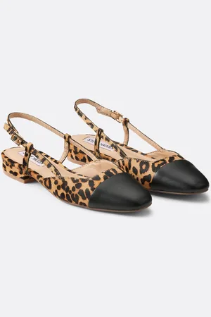 Steve Madden Belinda-L Slingback Ballet Pumps in Leather