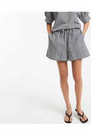 La Redoute Gingham Check Shorts with Elasticated Waistband