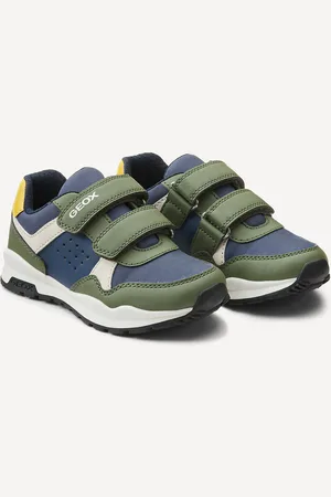 Geox Kids Pavel Breathable Trainers with Touch 
