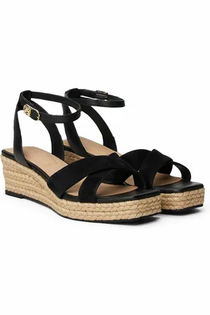 Tommy Hilfiger Leather Wedge Sandals