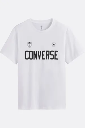 Converse Large Soccer Logo T-Shirt with Short Sleeves