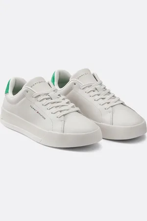 Tommy Hilfiger Ess Court Trainers in Leather