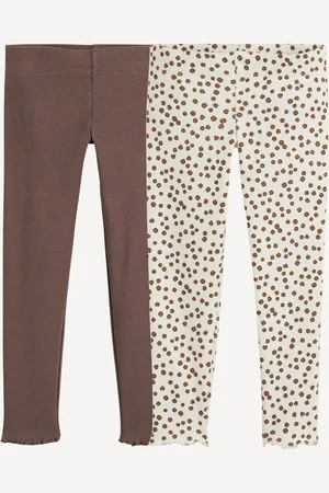 La Redoute Pack of 2 Leggings in Ribbed Fabric