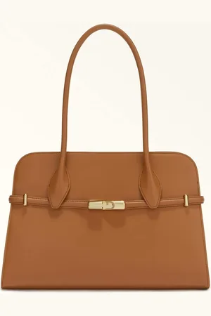 Furla Leather Tote Bag, Shoulder Bag, GOCCIA L