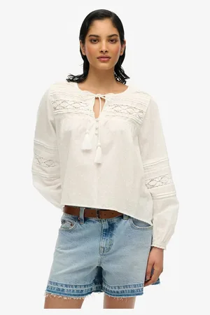 Superdry Ibiza Lace Blouse