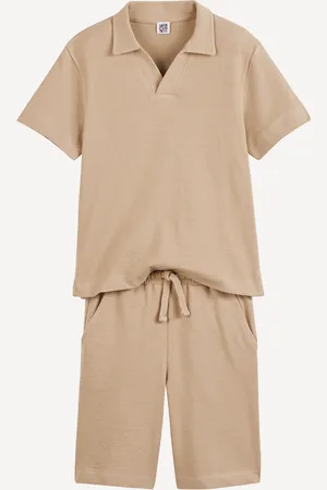 La Redoute 2 Pieces Polo Shirt and Bermuda Shorts Set