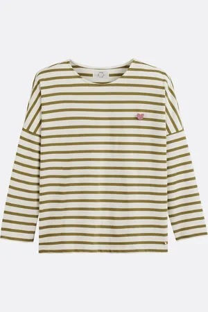 Des Petits Hauts Ample Sailor T-Shirt, Long Sleeves, FILLY