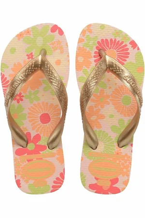 Havaianas Kids Flores Flip Flops