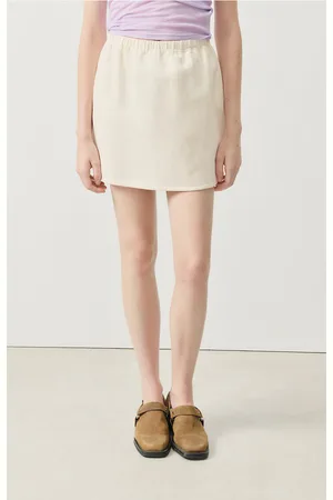 American Vintage Afaz Straight Mini Skirt with Elasticated Waist