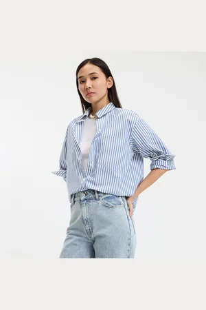 La Redoute Signature Striped Cotton Blouse, Marlène