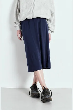 American Vintage Apoly Straight Midi Skirt