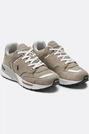 Ralph Lauren Trackster 250 Suede Trainers