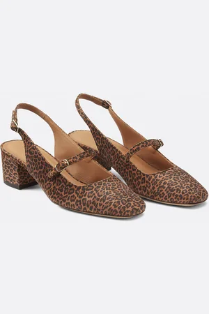 Rivecour N° 424 Slingback Ballet Pumps in Leather