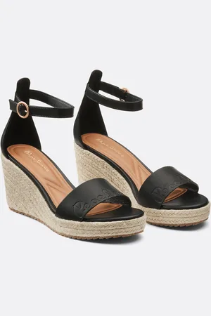 Pepe Jeans Wayna Brand Wedge Heel Sandals