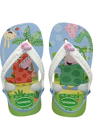 Havaianas Kids Baby Brasil Logo II Toe Post Sandals