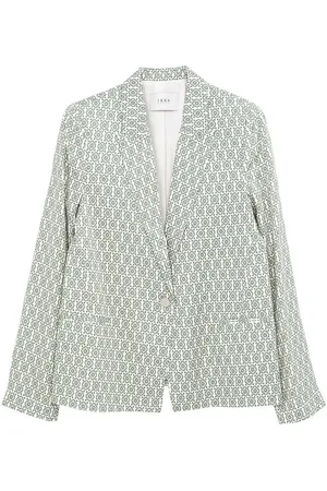 IKKS Tailored Jacket, Graphic Print