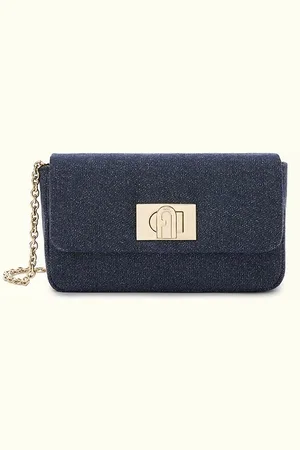Furla 1927 Mini Clutch Bag with Shoulder Strap in