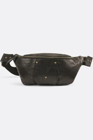 Pieces® Sandi Crossbody Bum Bag in Leather