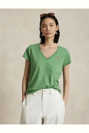 Ralph Lauren V-Neck T-Shirt with Short Sleeves
