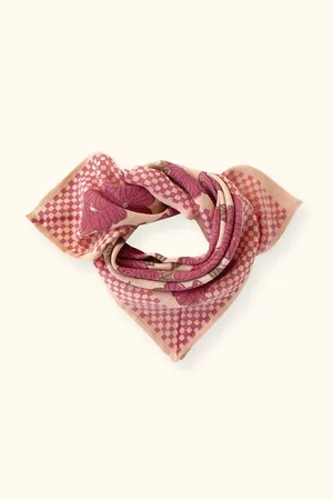 Apaches Collections Manika Small Scarf with Popcorn Print