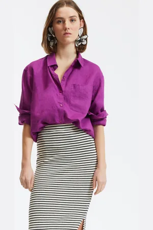La Redoute Signatures Marlène Oversize Shirt in Linen