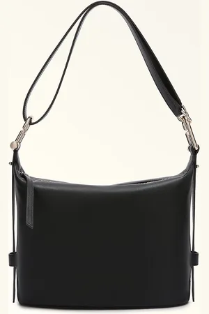 Furla Nuvola m Leather Hobo Bag