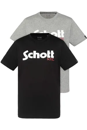 Schott NYC Pack of 2 T-Shirts with Logo