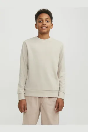 JACK & JONES Plain Crew Neck Sweatshirt
