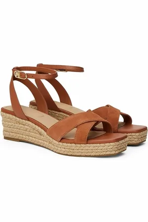 Tommy Hilfiger Leather Wedge Sandals