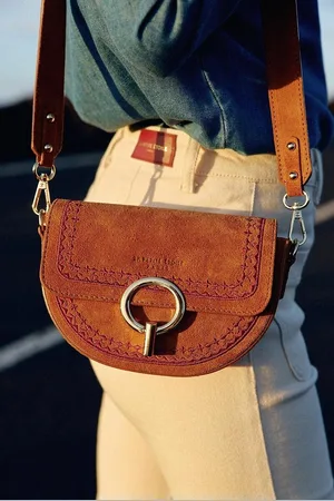 La Petite Etoile Jim Leather Shoulder Bag